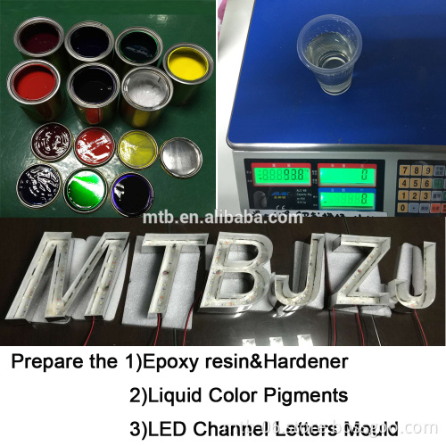 Resin for LED Channel Letter Potting